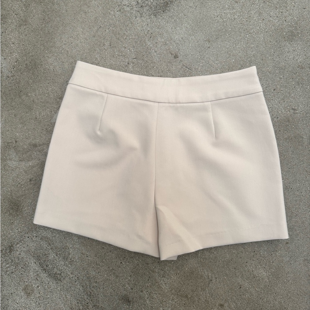 Zara Cropped Cream Blazer Jacket - Picture 4 of 6